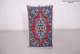 Small vuntage moroccan rug 1.9 FT X 3.5 FT