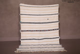 Flatwoven handmade Moroccan berber rug - 3.7 FT X 5.5 FT