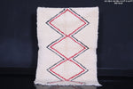 Moroccan beni ourain zigzag handmade rug 3.3 FT X 4.6 FT